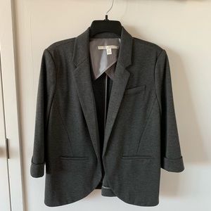 NBW LC Lauren Conrad 3/4 Cuffed Sleeve Open Blazer